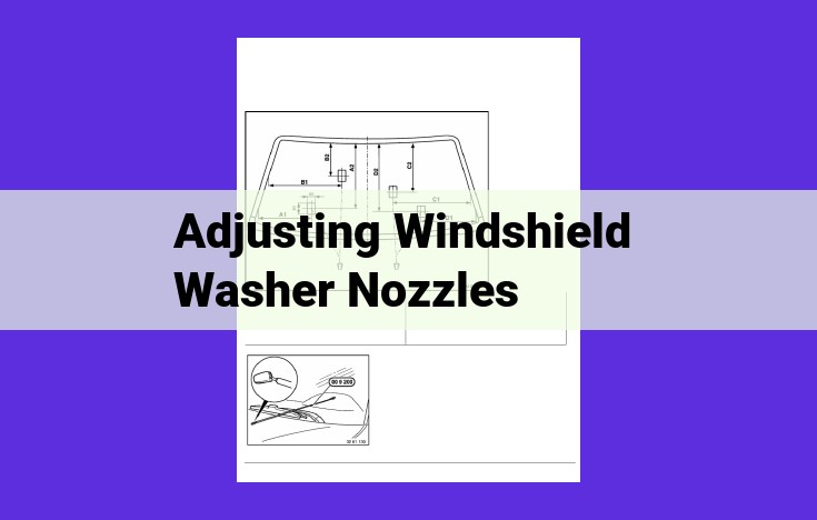 SEO Optimized Title: Mastering Windshield Washer Nozzle Alignment: Enhance Visibility and Driver Safety