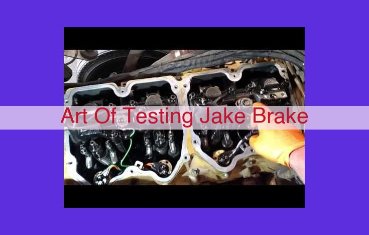 Mastering Jake Brake Testing: Minimize Brake Fade for Enhanced Safety