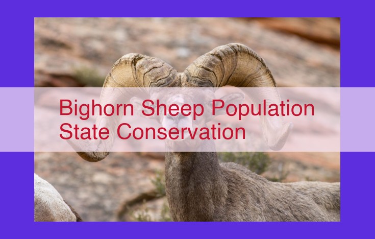 Bighorn Sheep Conservation: Monitoring and Managing Population Dynamics for Survival