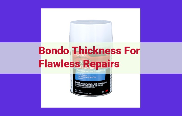 Mastering Bondo Repairs: A Comprehensive Guide to Flawless Results