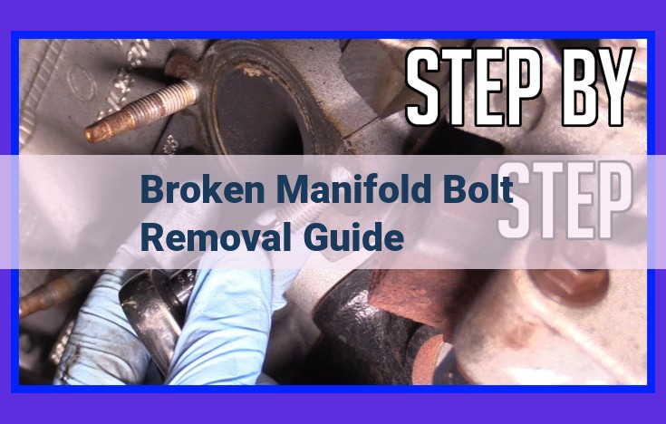 Comprehensive Guide to Safely Removing Broken Manifold Bolts: A Step-by-Step Approach