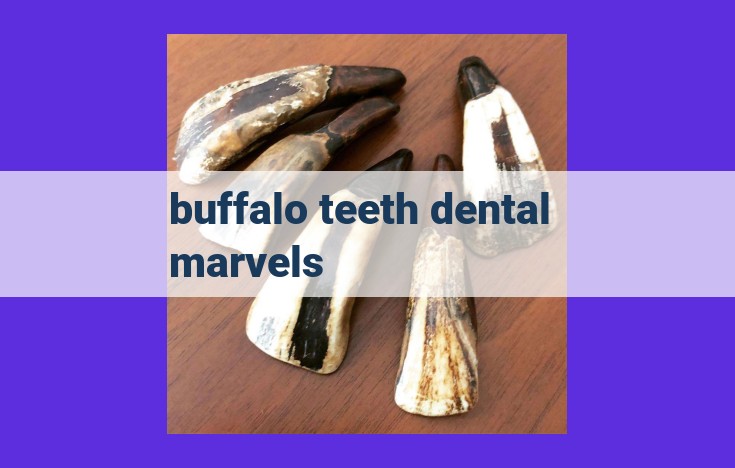 Buffalo Teeth: Exceptional Dental Adaptations for Herbivorous Thriving