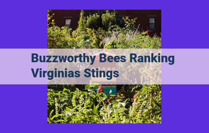 Buzzworthy Bees: Ranking Virginia's Stings for Conservation and Scientific Insight