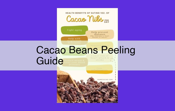 Unlock the Cacao Bean's True Potential: A Comprehensive Guide to Peeling for Enhanced Flavor, Nutrients, and Usability