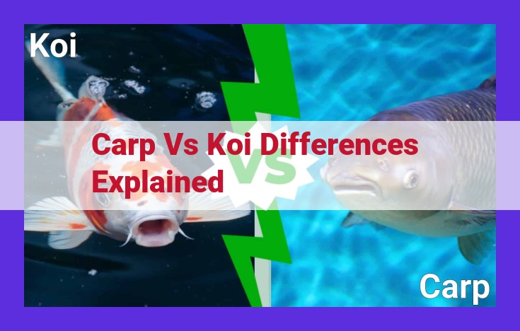 Carp vs. Koi: Understand Key Differences for Proper Care and Management