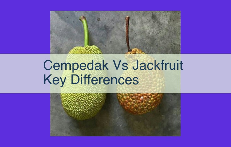 Distinguishing Cempadek and Jackfruit: A Guide to their Scientific Classification, Physical Appearance, and Flesh Characteristics