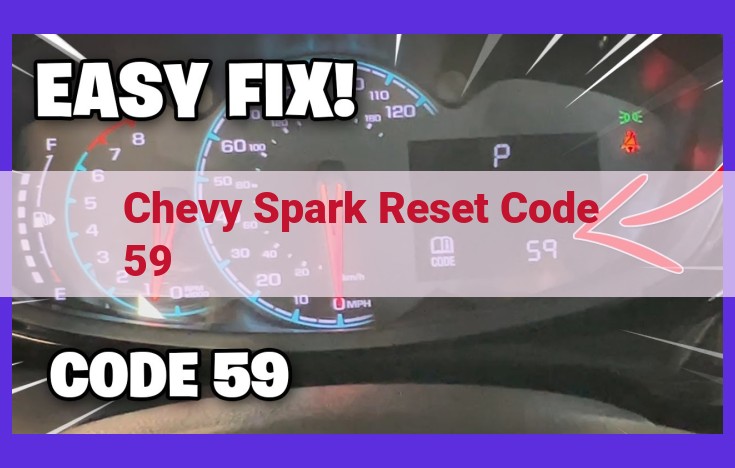 Chevy Spark Error Code 59: Transmission Range Sensor Circuit Voltage Error - Troubleshooting and Reset Guide