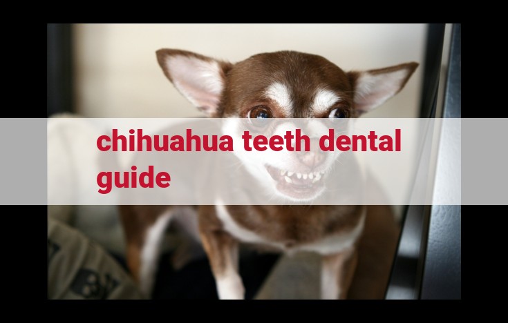 chihuahua teeth dental guide