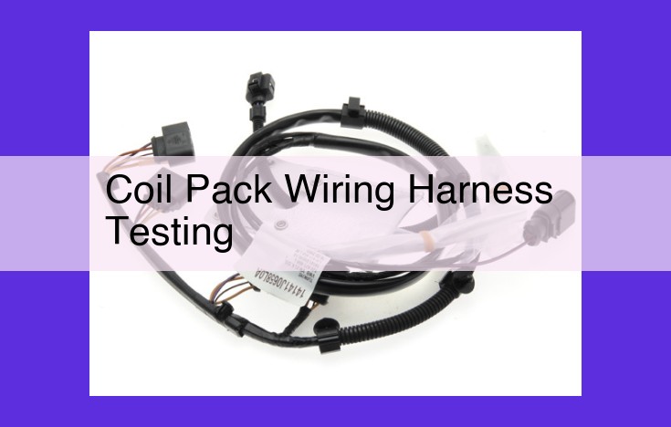 Mastering Coil Pack Wiring Harness Testing: A Comprehensive Guide to Optimal Engine Performance