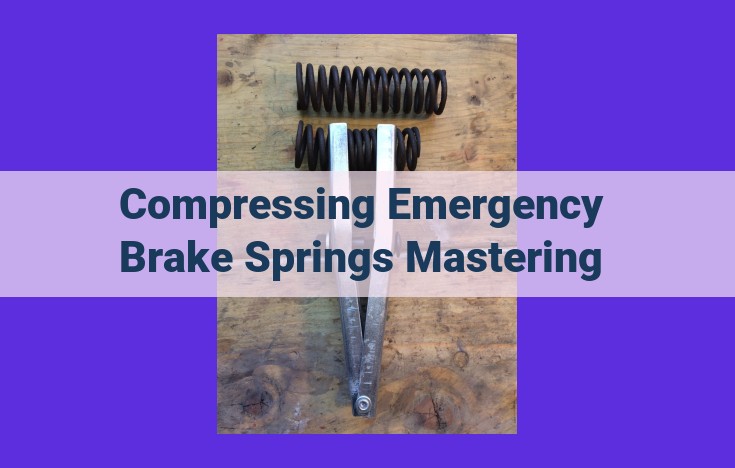 Essential Guide to Emergency Brake Spring Compression for Enhanced Performance