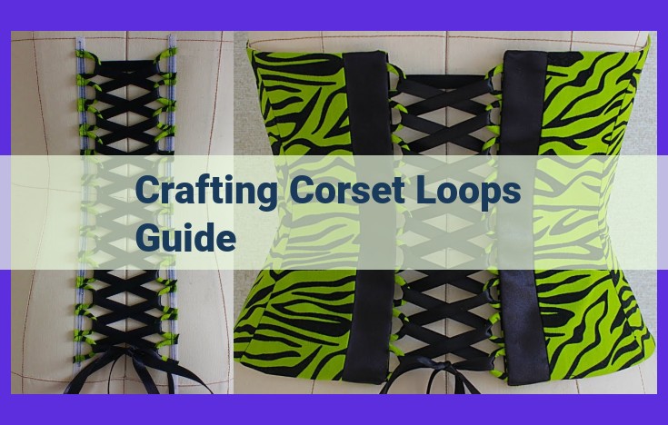 Mastering Corset Loops: Crafting Durable and Decorative Fascinators for Garment Construction