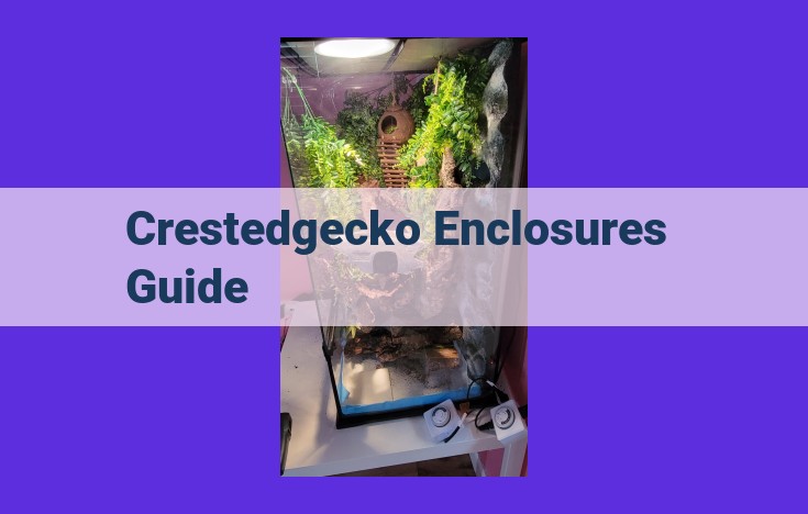 Ultimate Crested Gecko Enclosure Guide: Creating an Optimal Environment for Health and Well-being