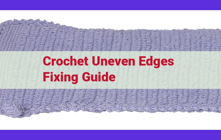 Ultimate Guide to Fixing Uneven Edges in Crochet: Techniques, Stitches, and Finishing