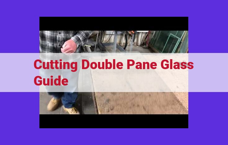 Master Double Pane Glass Cutting: A Step-by-Step Guide for Precision and Safety