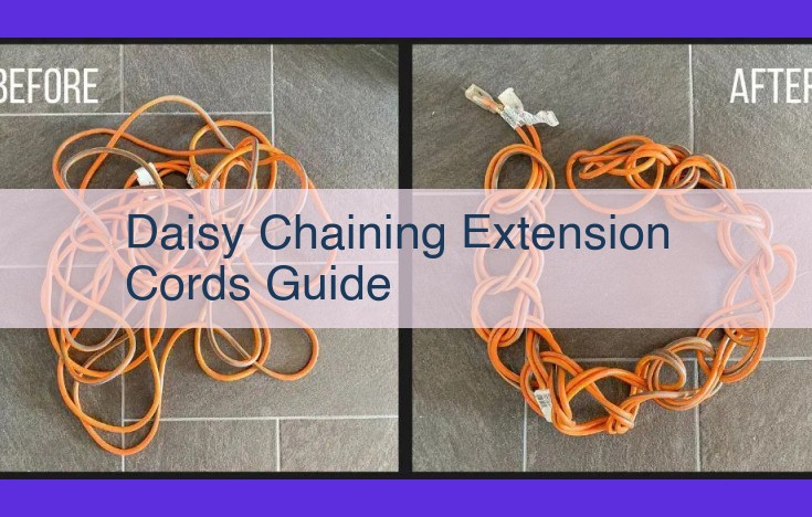 Daisy Chaining Extension Cords: Essential Electrical Concepts for Safety