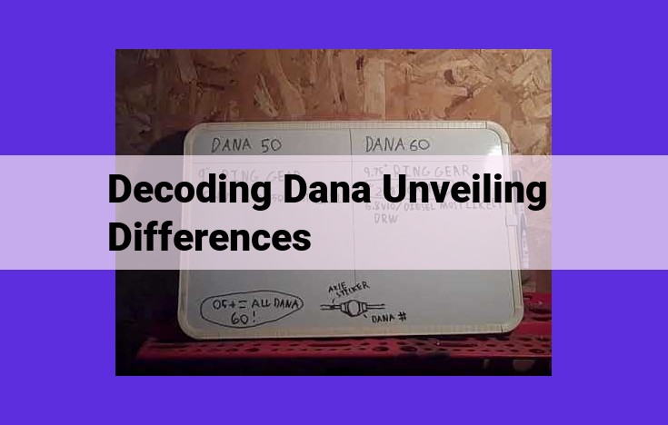 Decoding Dana: Unraveling the Cipher of Data Distinctions