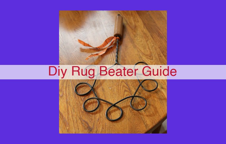 DIY Rug Beater: Comprehensive Guide to Materials, Tools, Instructions, and Maintenance