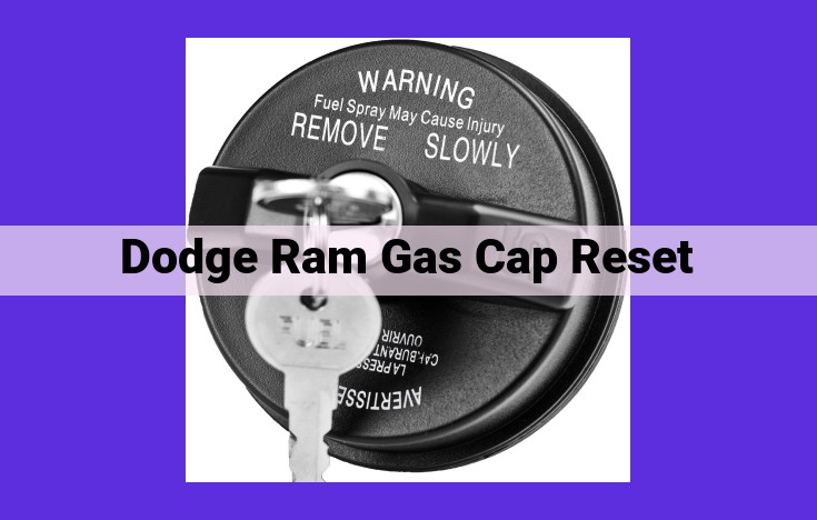 How to Reset a Dodge Ram Gas Cap | Fuel Cap Sensor Diagnosis and Drive Cycle