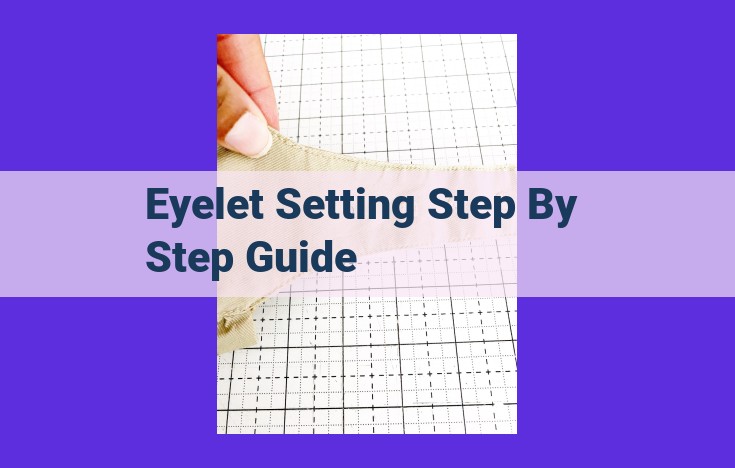 Master the Art of Eyelet Setting: A Comprehensive Guide to Embellishing Beads