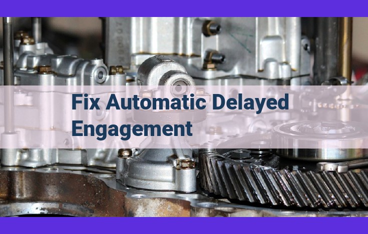 Troubleshooting Delayed Transmission Engagement: Optimizing Engine-TCM Interaction