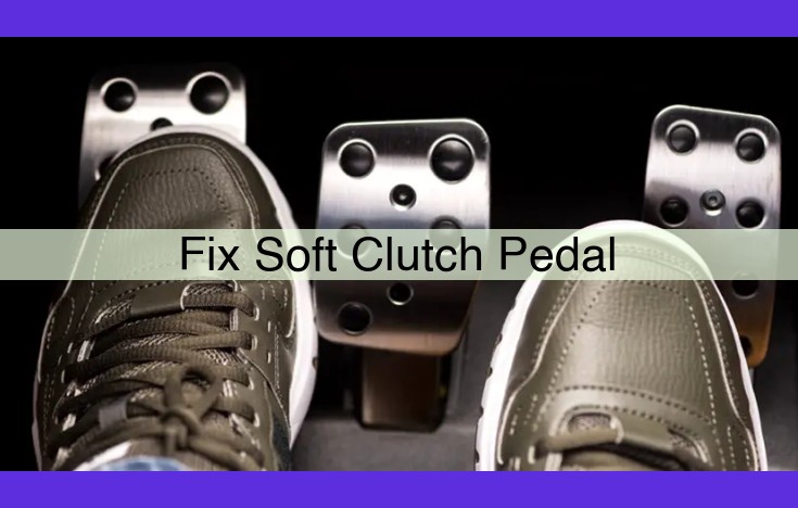 Soft Clutch Pedal: Causes, Diagnosis, and Solutions for Enhanced Driving Safety