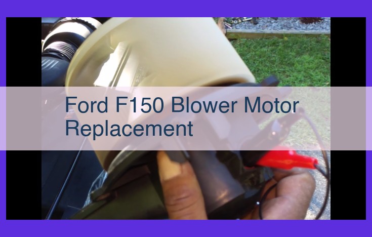 Comprehensive Ford F150 Blower Motor Guide: Location, Testing, Replacement, and Performance Upgrades