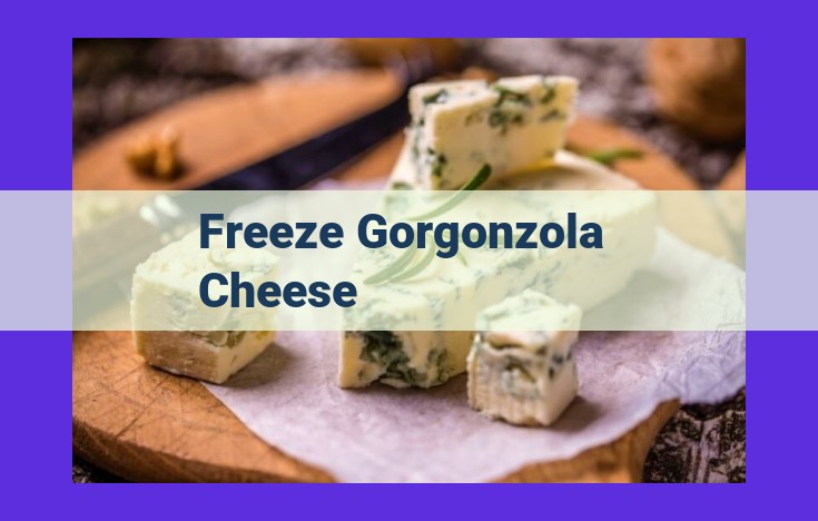 Freezing Gorgonzola: A Guide to Preserving its Unique Flavor and Qualities