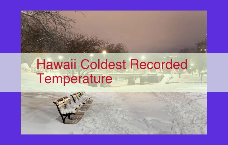 Mauna Kea's Historic Cold Snap: Exploring the Effects of Altitude and Extreme Climate