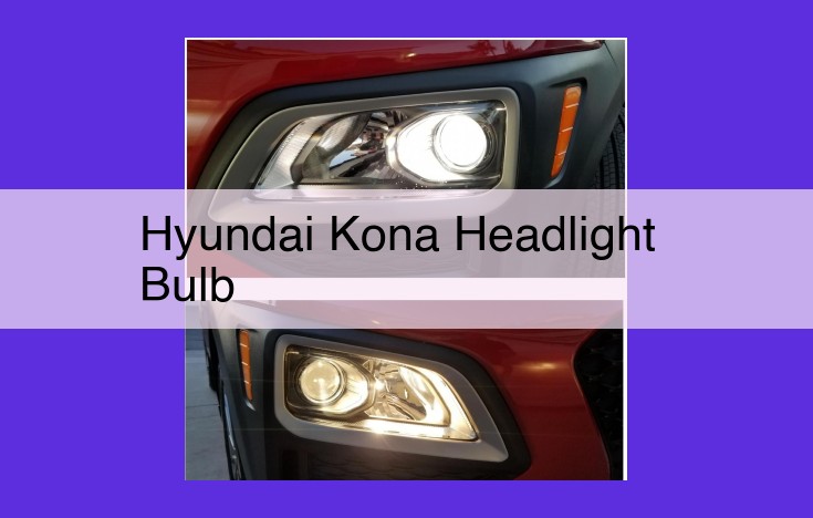 Hyundai Kona Headlight Bulb Guide: Enhance Nighttime Visibility and Safety