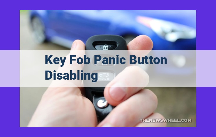 Comprehensive Guide to Disable and Manage Key Fob Panic Buttons: Maximizing Vehicle Security