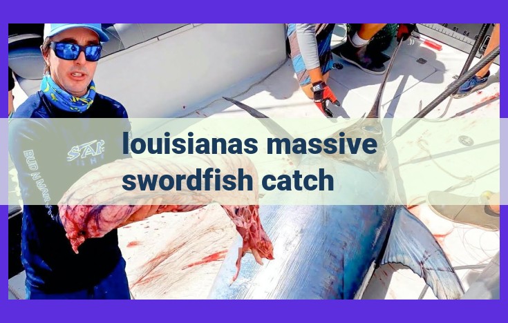 louisianas massive swordfish catch