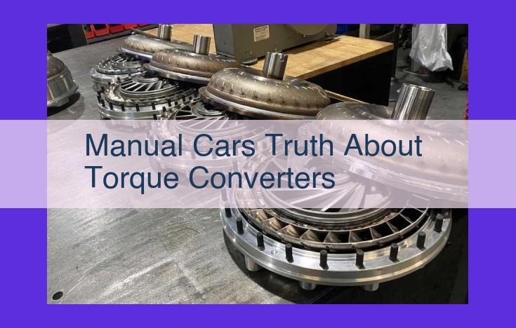 Torque Converters in Manual Transmissions: Advantages, Disadvantages, and Use Cases