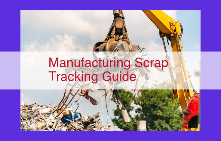 Optimize Scrap Tracking for Enhanced Production Efficiency and Profitability