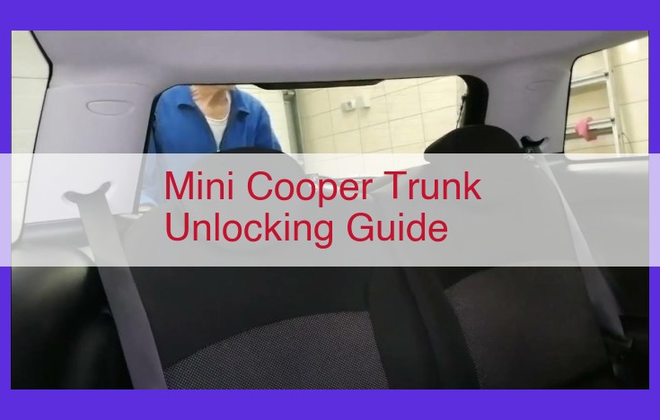 Ultimate Guide to Mini Cooper Trunk Unlocking, Repair, and Maintenance