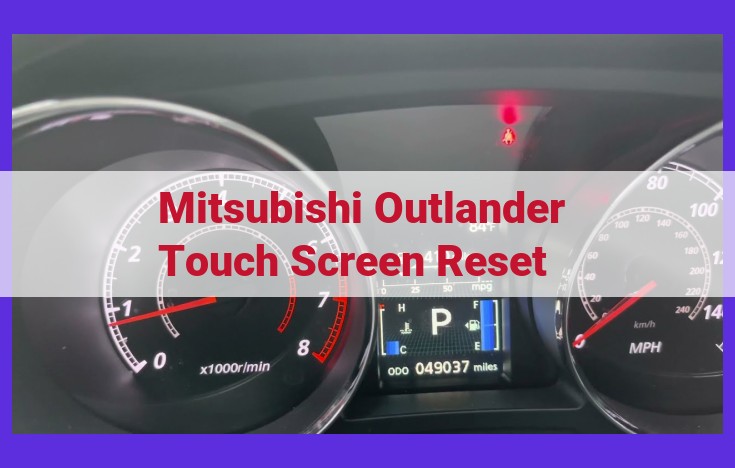 Mitsubishi Outlander Touch Screen Reset Options: Troubleshooting Guide for Factory, Hard, and Soft Resets