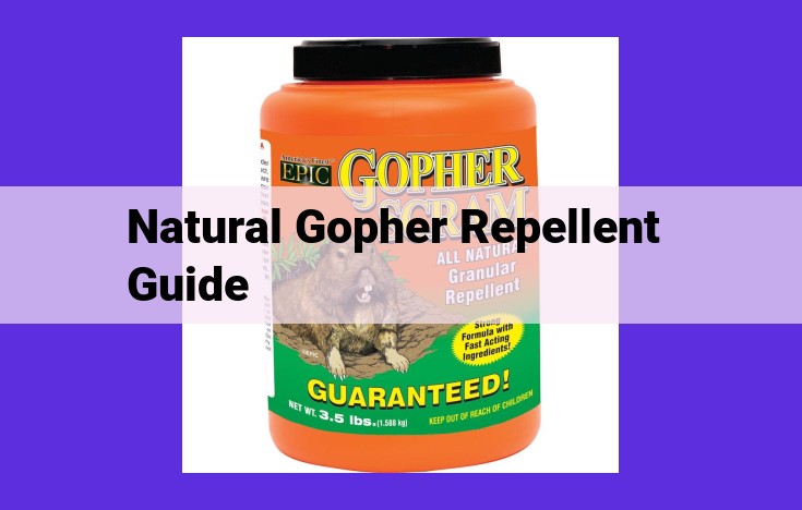 Eco-Friendly Gopher Control: Repellents, Barriers, and Humane Solutions