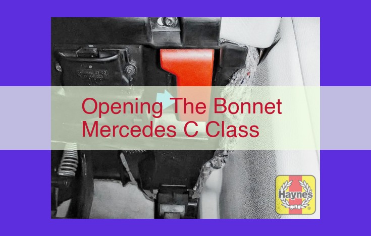 Optimize the Bonnet Opening Procedure for Your Mercedes C-Class: A Step-by-Step Guide