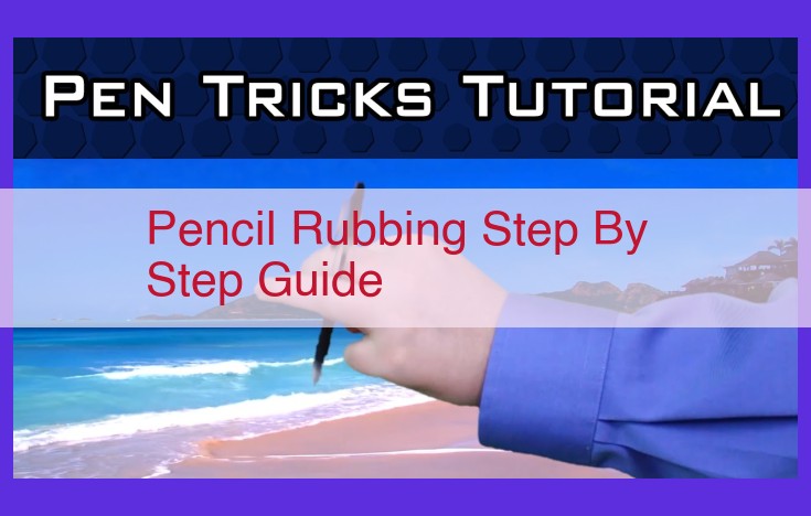 Master Pencil Rubbing: Step-by-Step Guide for Precise Design Transfers