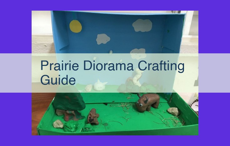 Build an Enchanting Prairie Diorama: A Comprehensive Guide