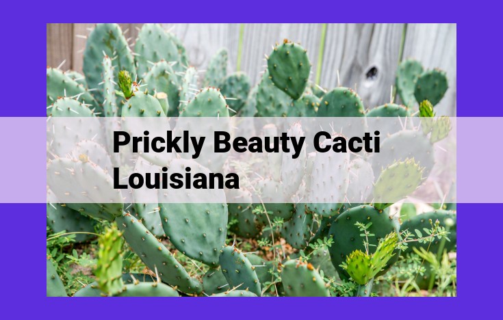 Discover the Prickly Beauty Cactus: A Unique Ornamental for Drought-Tolerant Landscapes