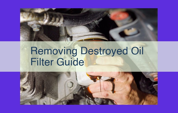 Remove Damaged Oil Filter Guide: A Comprehensive Safety-First Guide