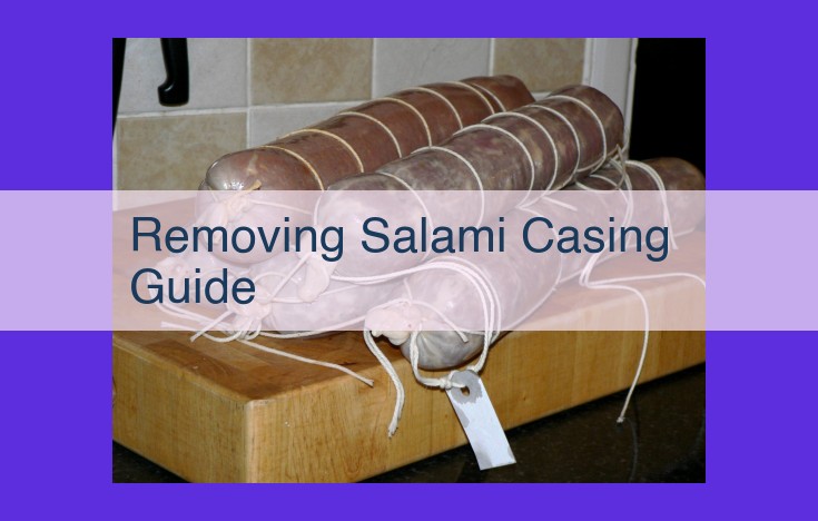 Ultimate Guide to Effortless Salami Casing Removal