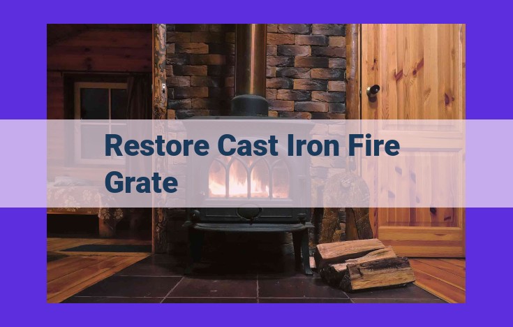 Restore Your Cast Iron Fire Grate: A Guide to Revival and Longevity