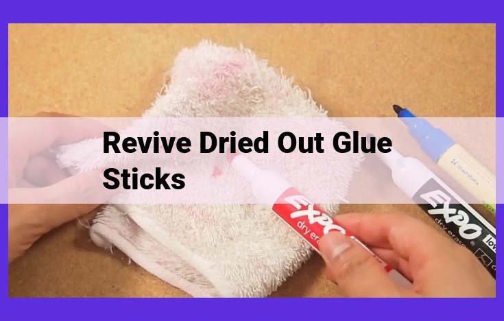 Master the Art of Reviving Dried-Out Glue Sticks: Water, Heat, and Microwave Techniques