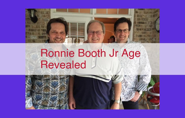 How to Determine Ronnie Booth Jr.'s Age: A Step-by-Step Guide