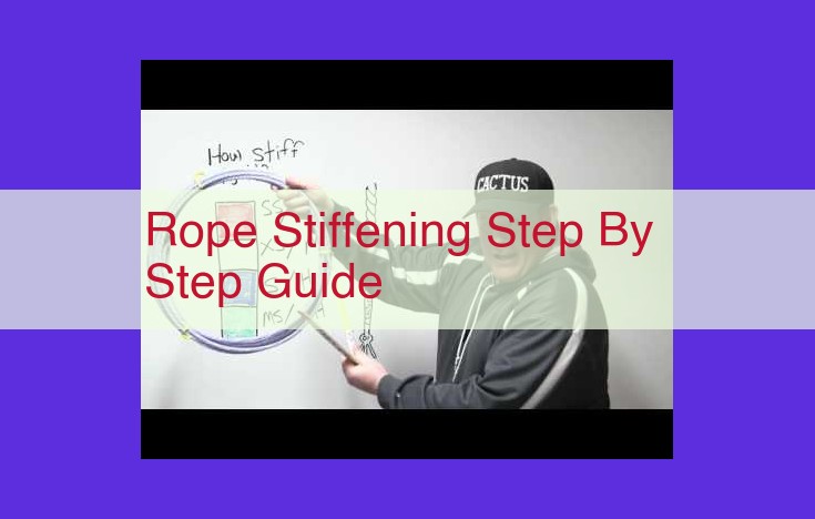 Comprehensive Rope Stiffening Guide: Step-by-Step Approach for Optimal Rope Performance