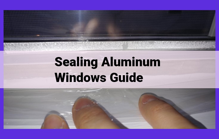 Ultimate Guide to Sealing Aluminum Windows for Energy Efficiency and Comfort