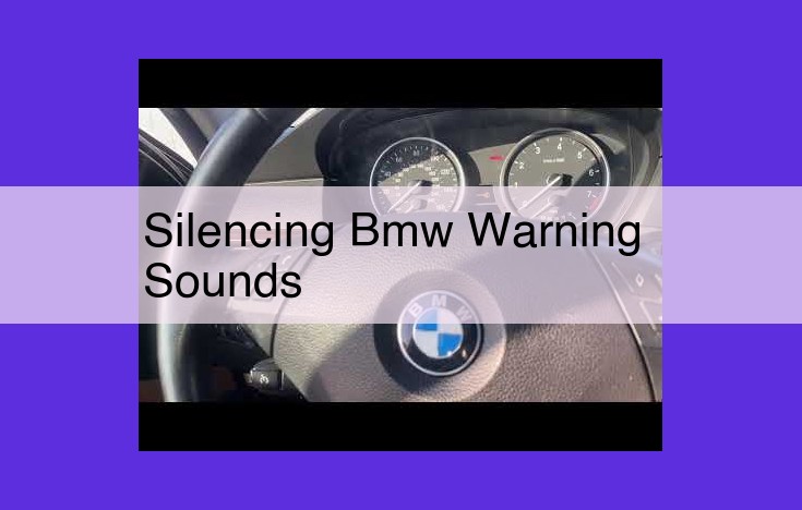 Enhance Your BMW Driving Experience: Unlock Customizable Warning Sounds with BimmerCode and BM3