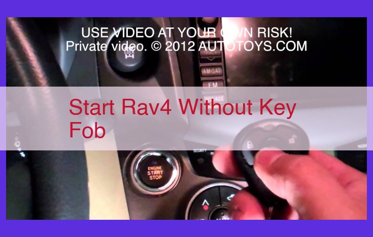 Toyota RAV4 Keyless Entry and Immobilizer: Comprehensive Guide