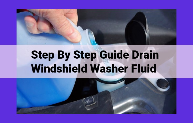 Easy Guide to Top Up Washer Fluid Reservoir: Step-by-Step Instructions